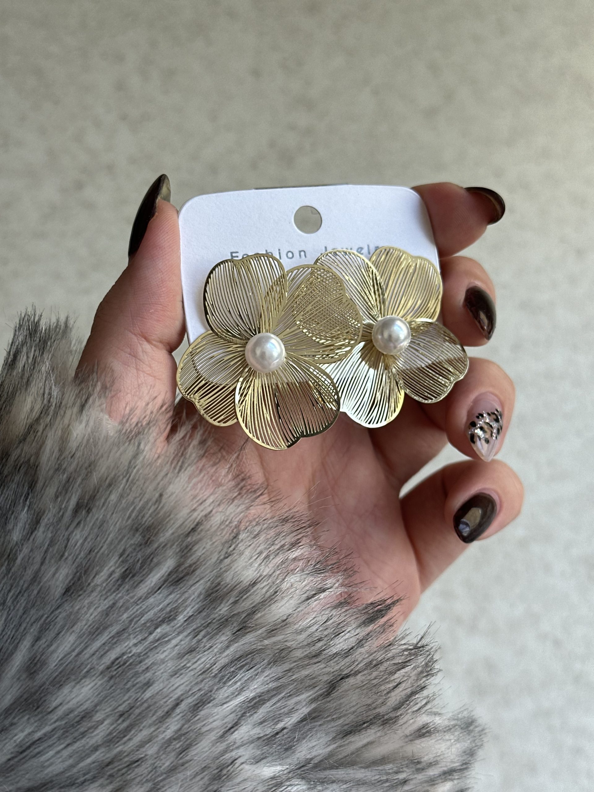 IMG_9645 گوشواره توری ۱ - Image 1