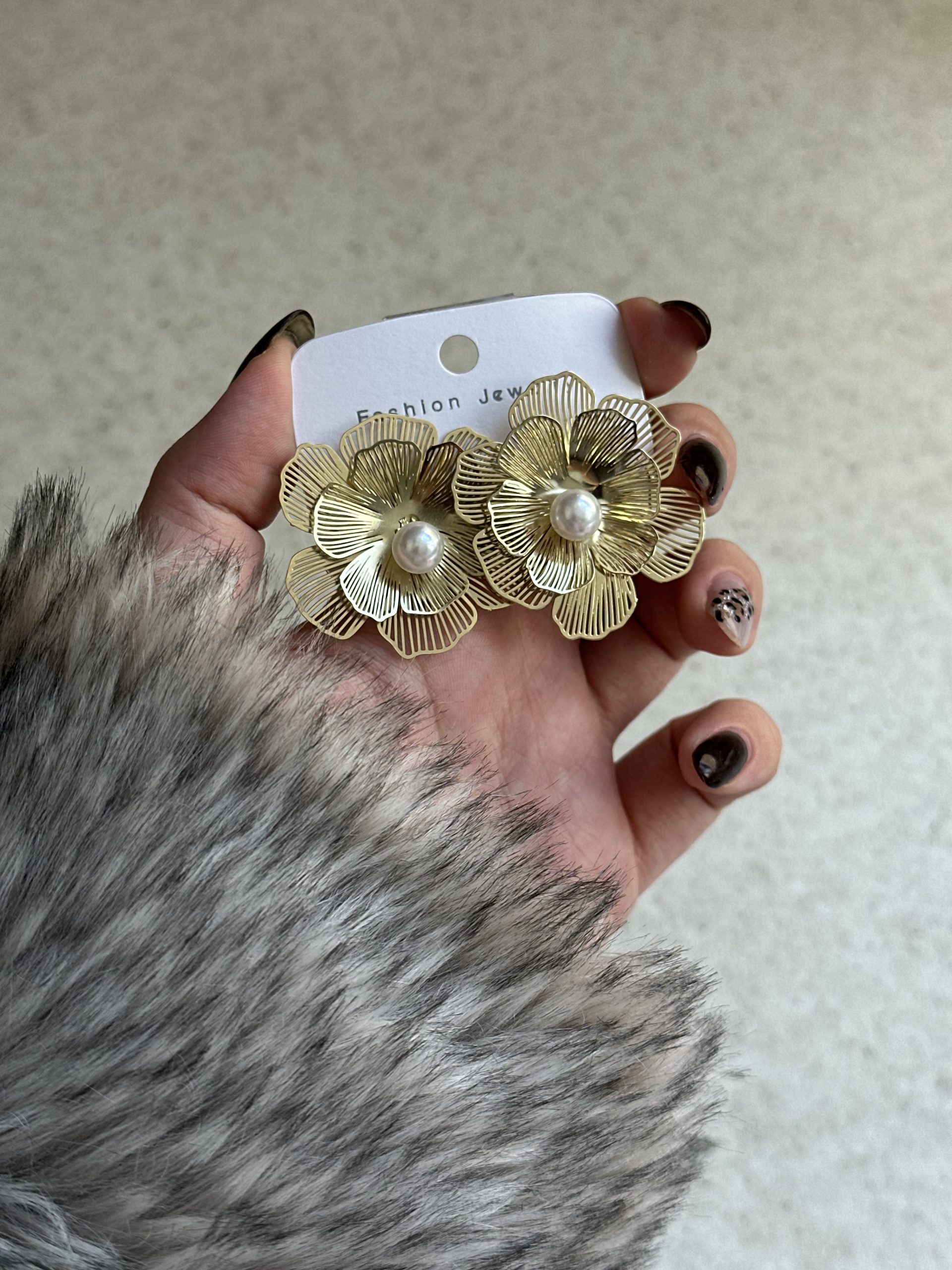 IMG_9647 گوشواره توری ۳ - Image 1